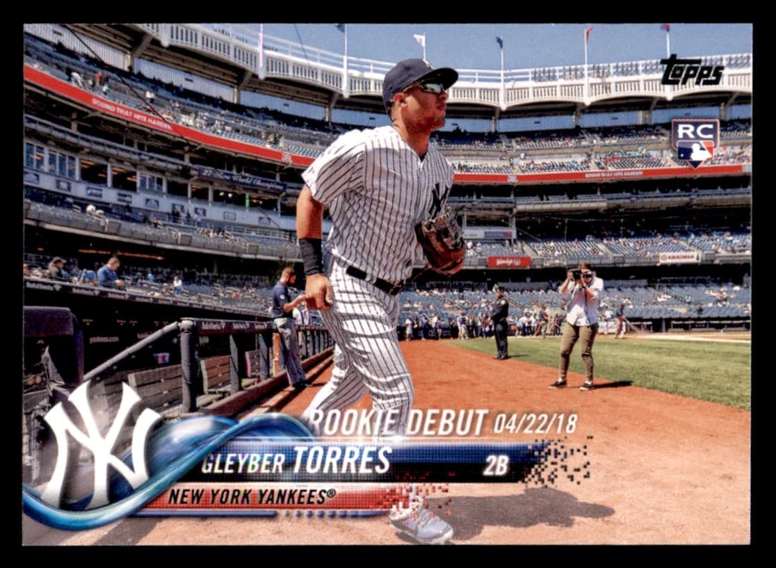 Gleyber Torres 2018 topps Topps Update