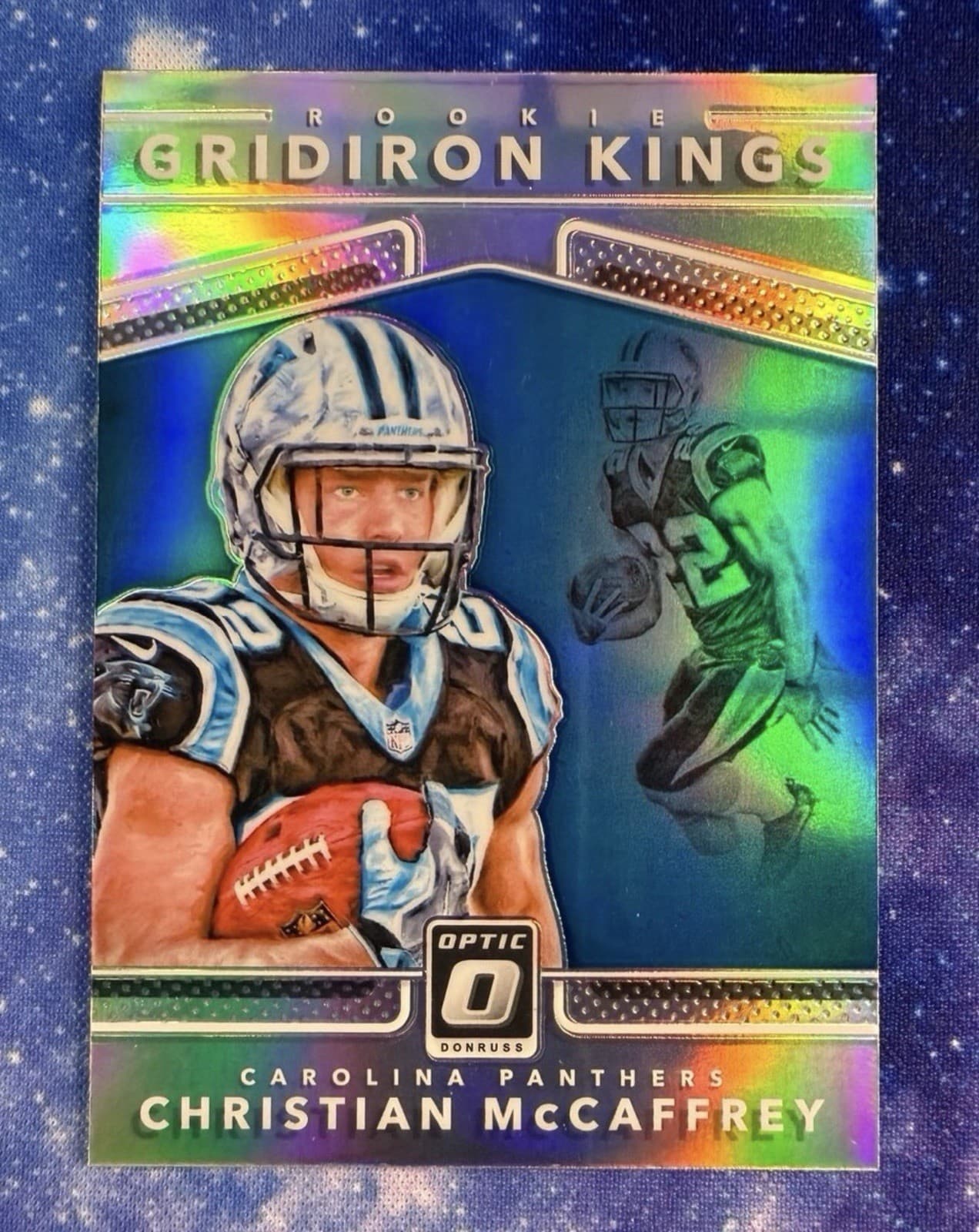 Christian McCaffrey 2017 panini Donruss