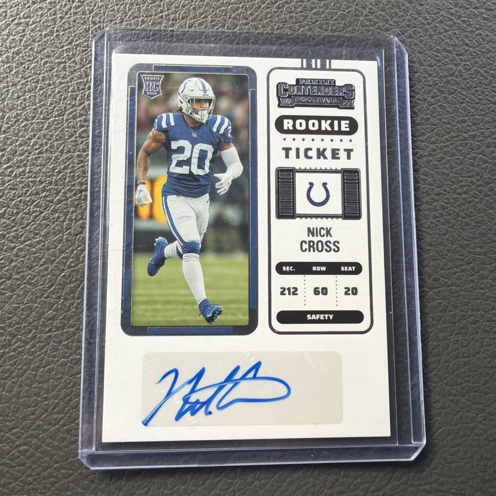 Nick Cross trading card
