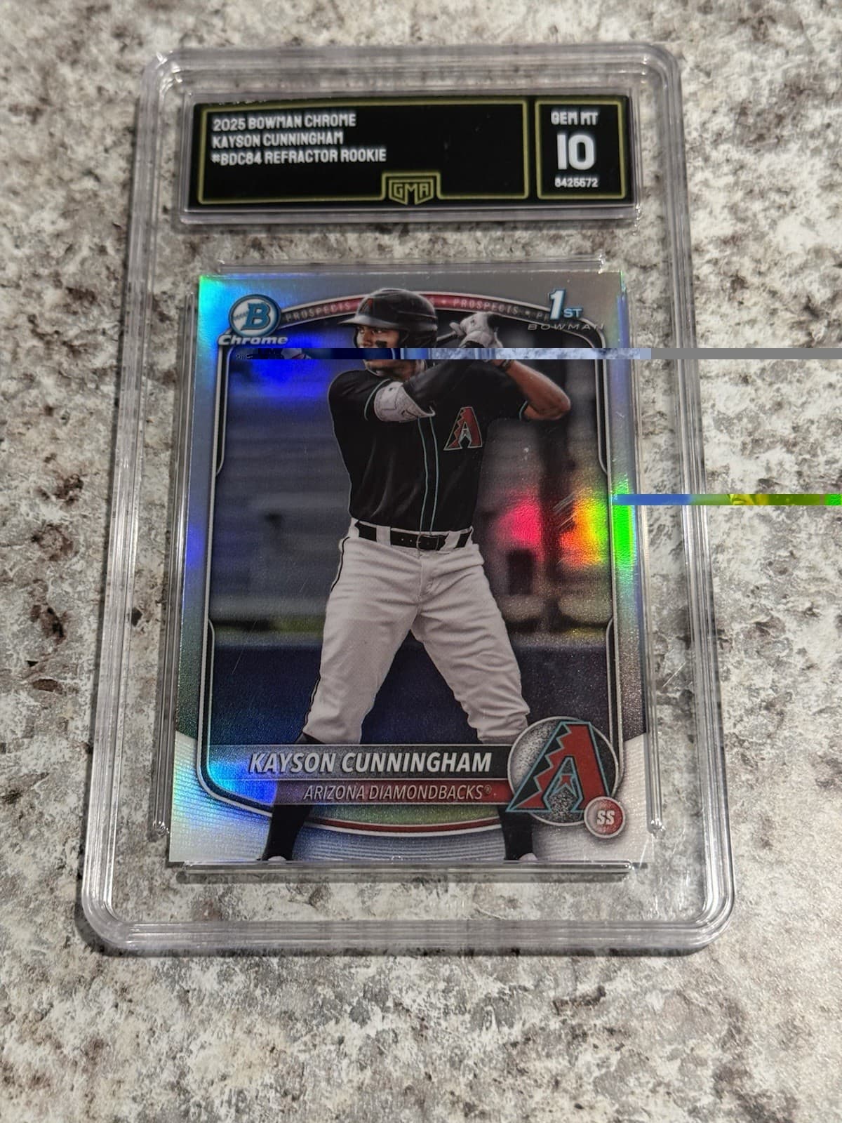 Kayson Cunningham trading card