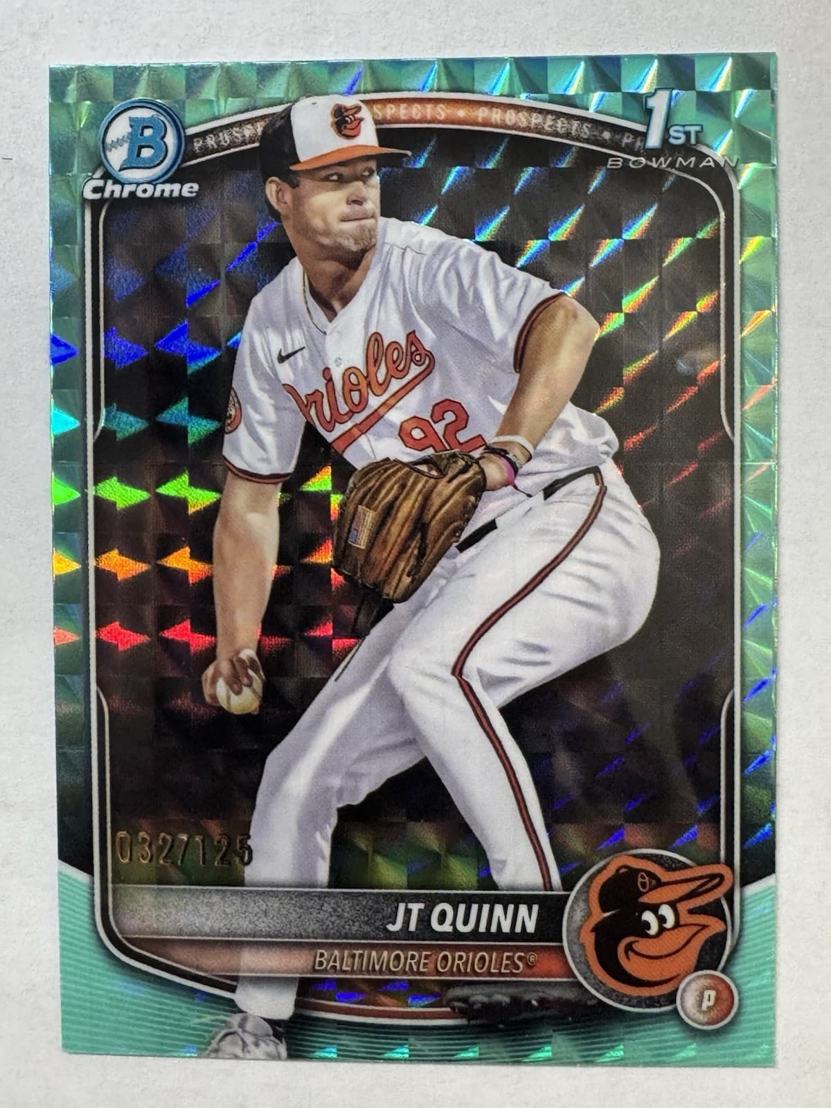 JT Quinn trading card