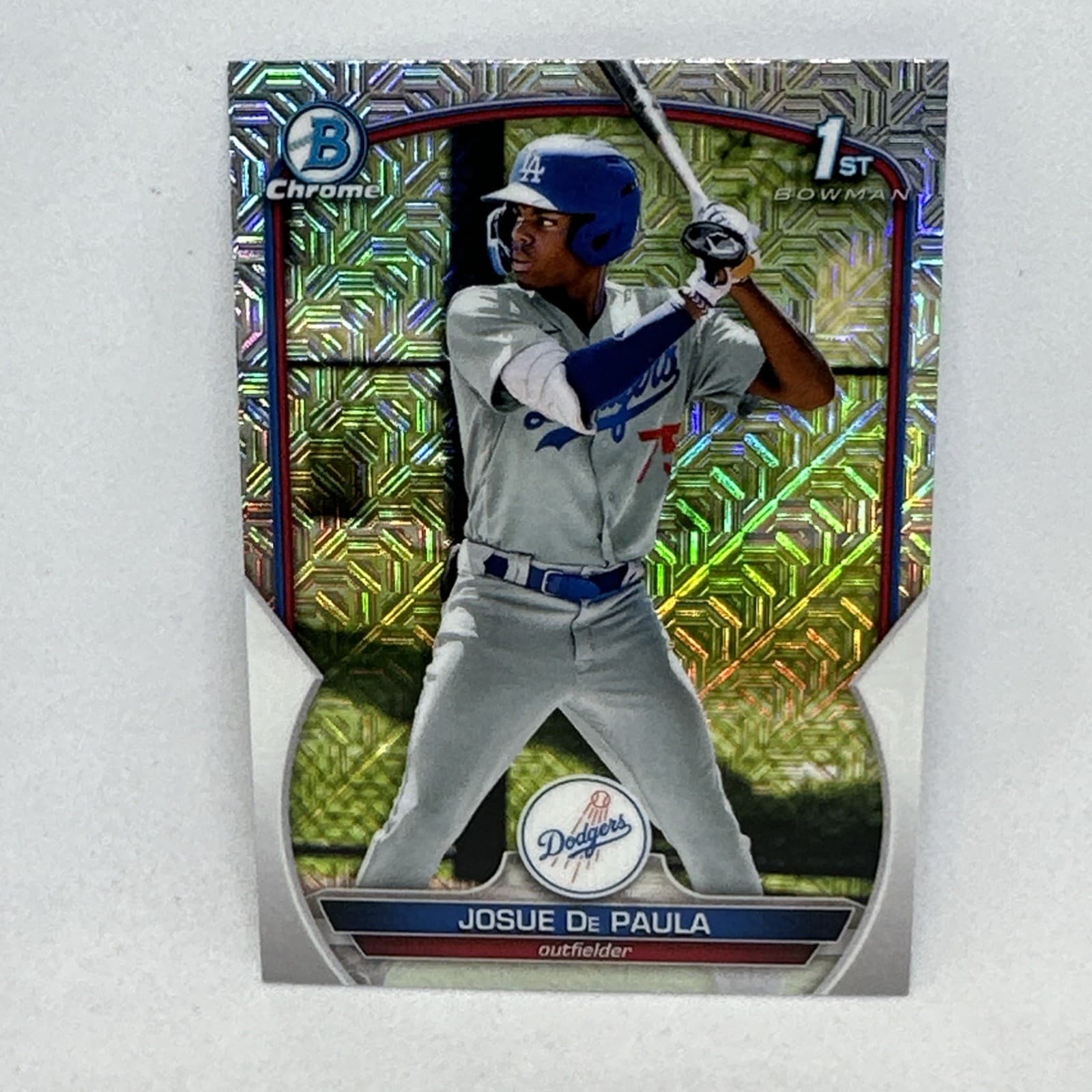 Josue De Paula trading card