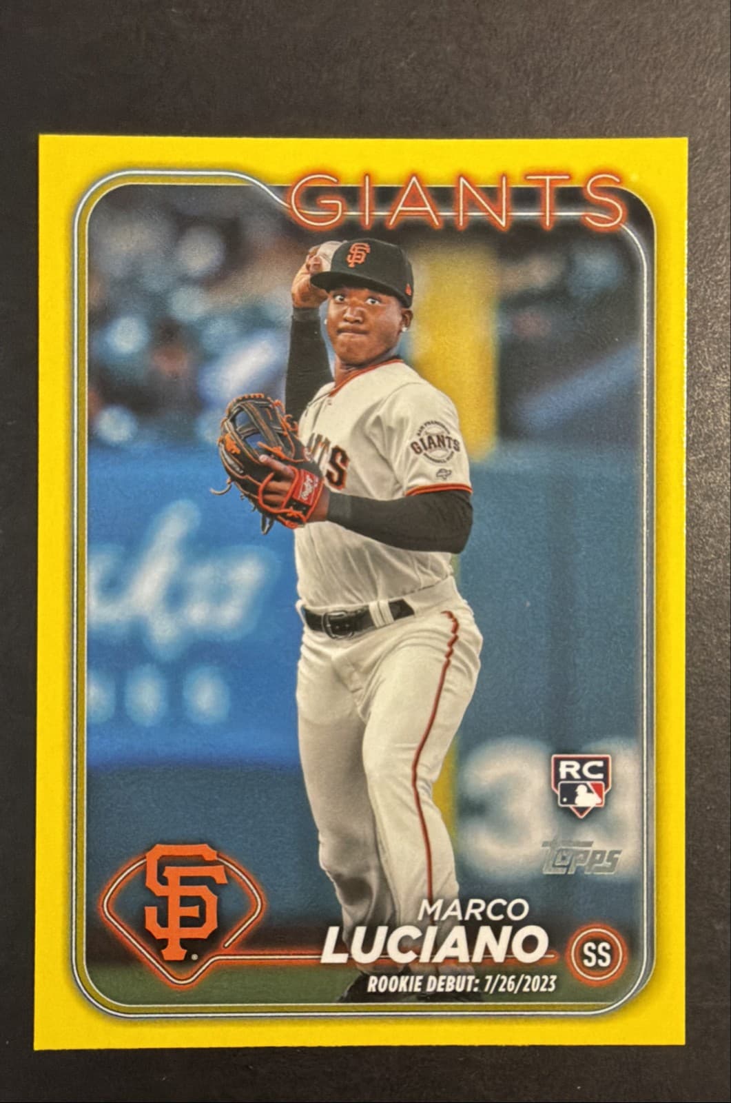 Marco Luciano 2024 topps Topps Update