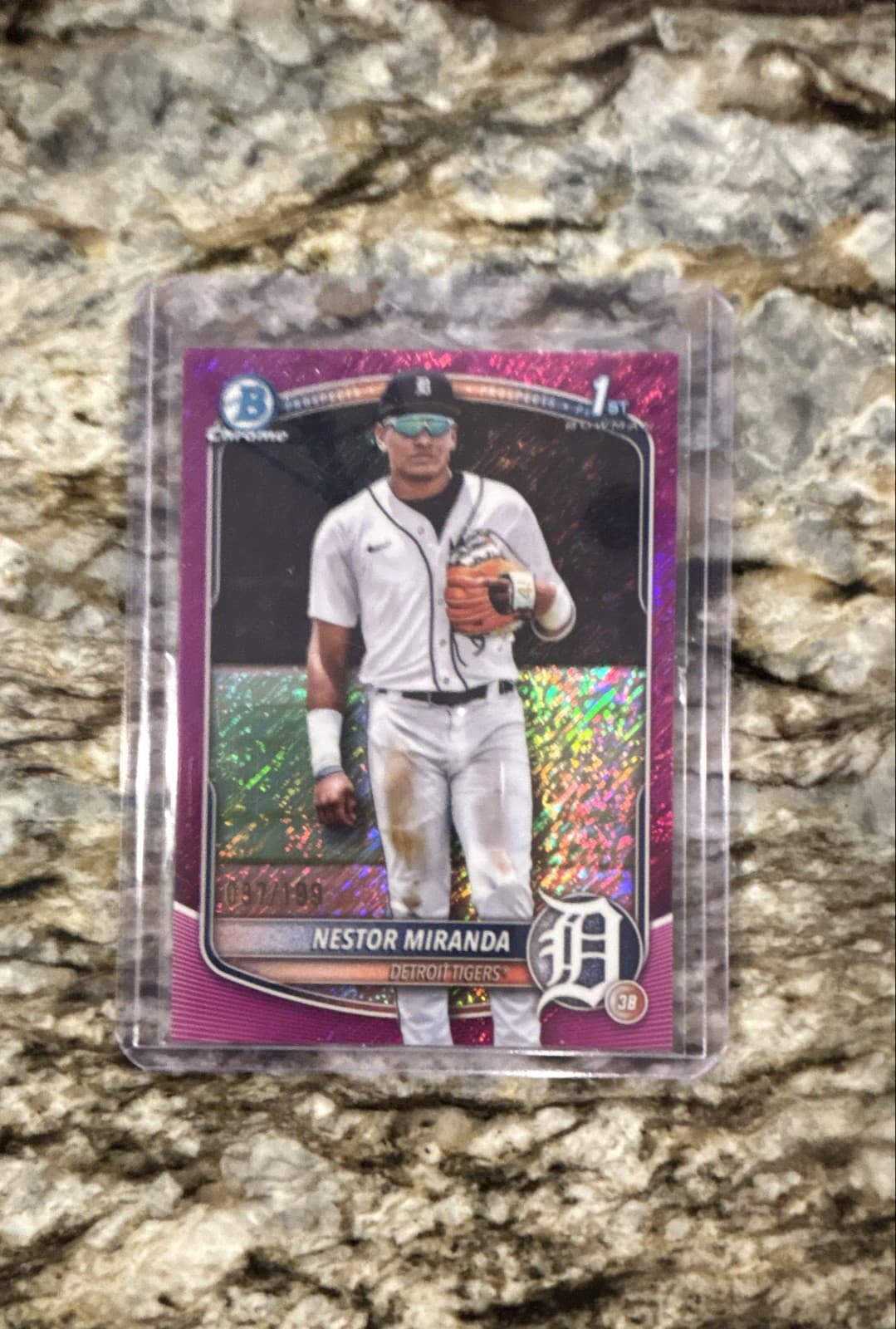 Nestor Miranda trading card