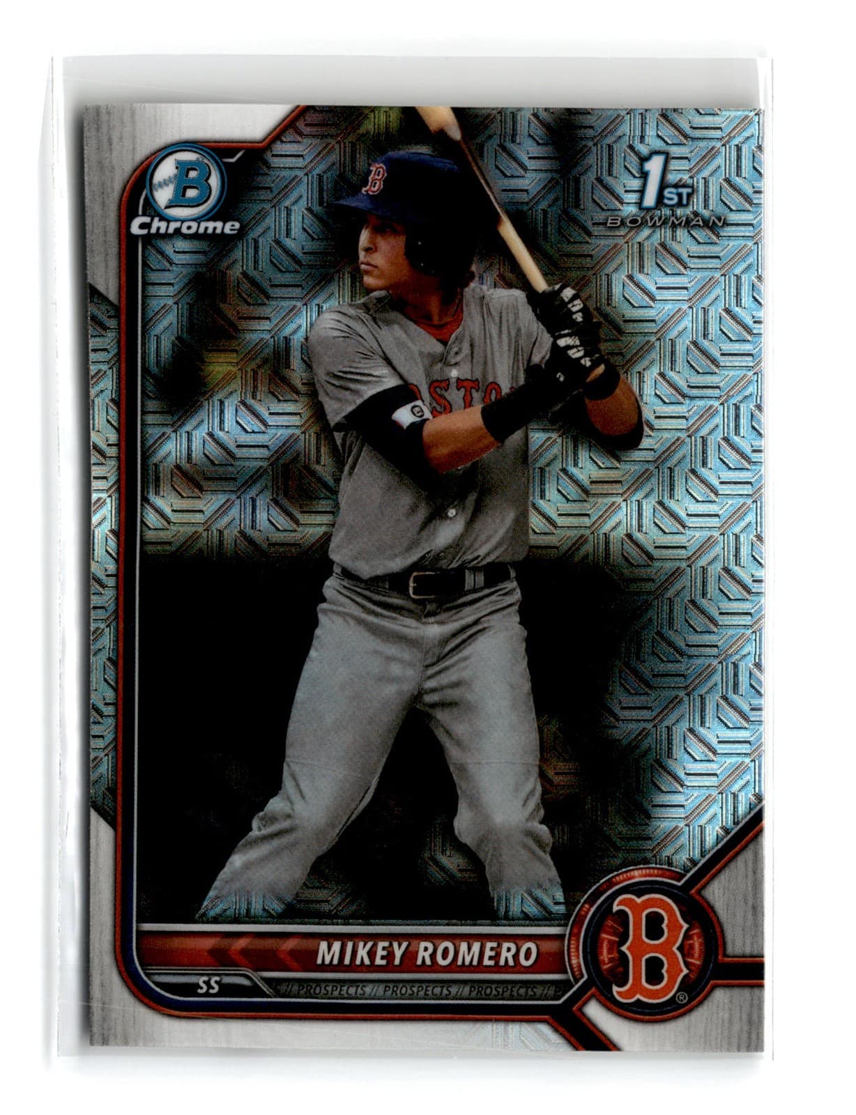 Mikey Romero trading card