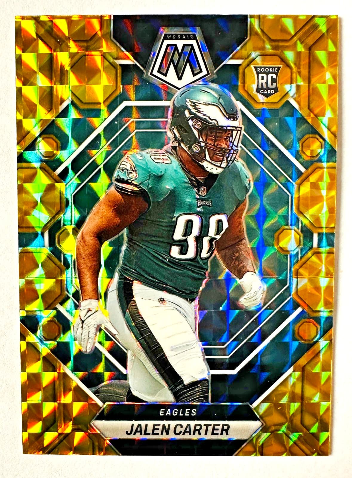 Jalen Carter trading card