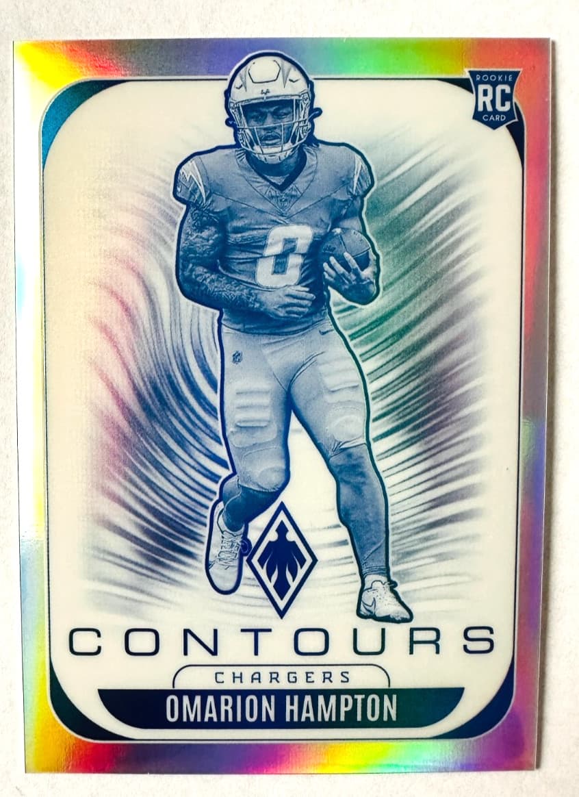 Omarion Hampton 2025 panini Panini Prizm Draft Picks