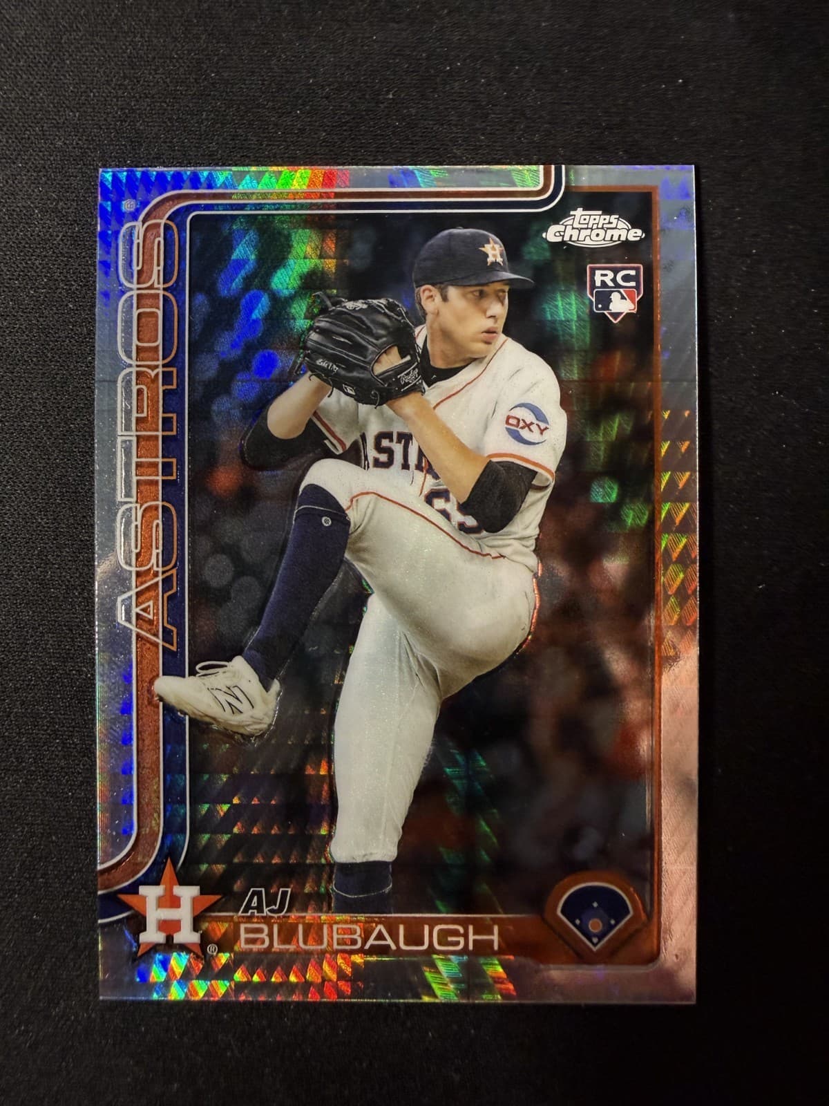 AJ Blubaugh trading card
