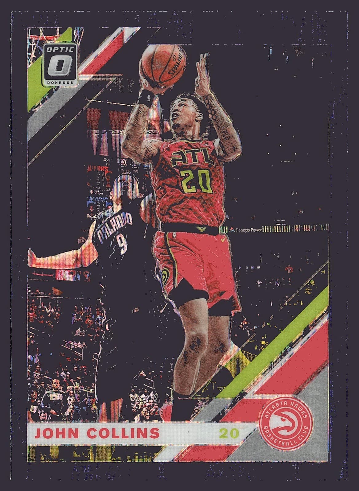John Collins 2019 panini Donruss Optic