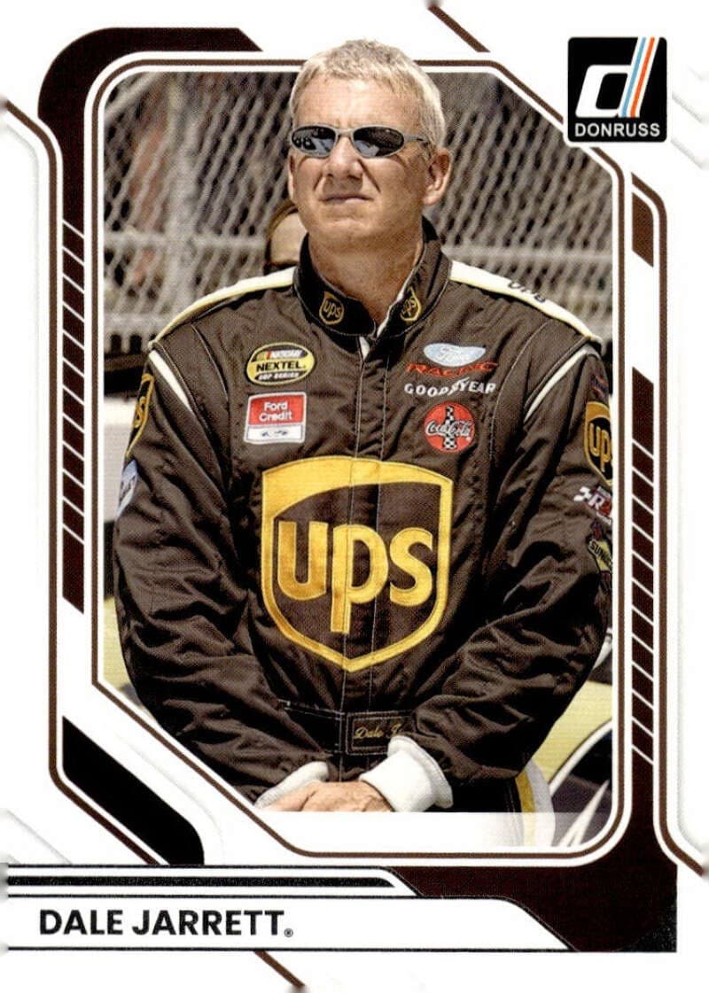 Dale Jarrett trading card