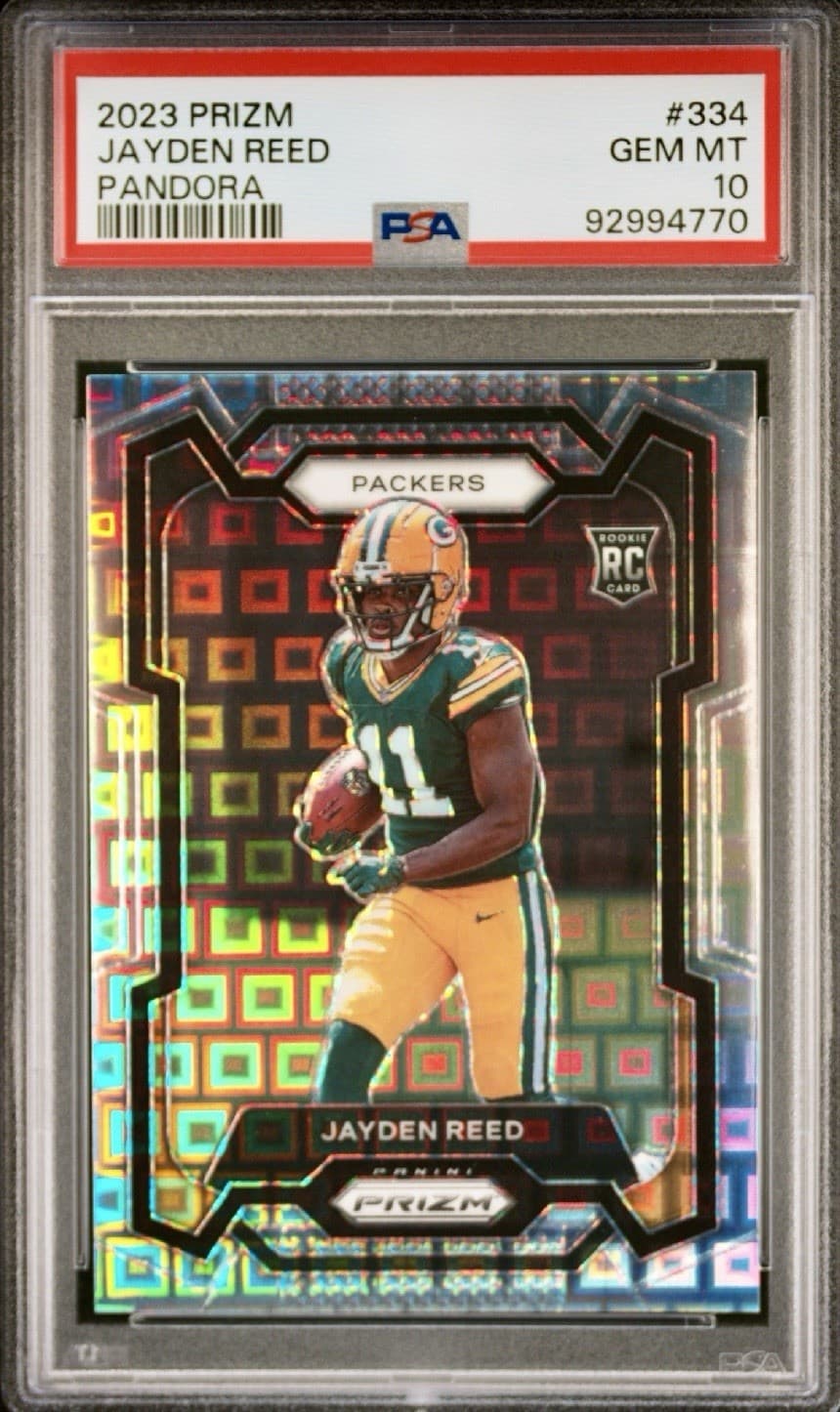 Jayden Reed 2023 panini
