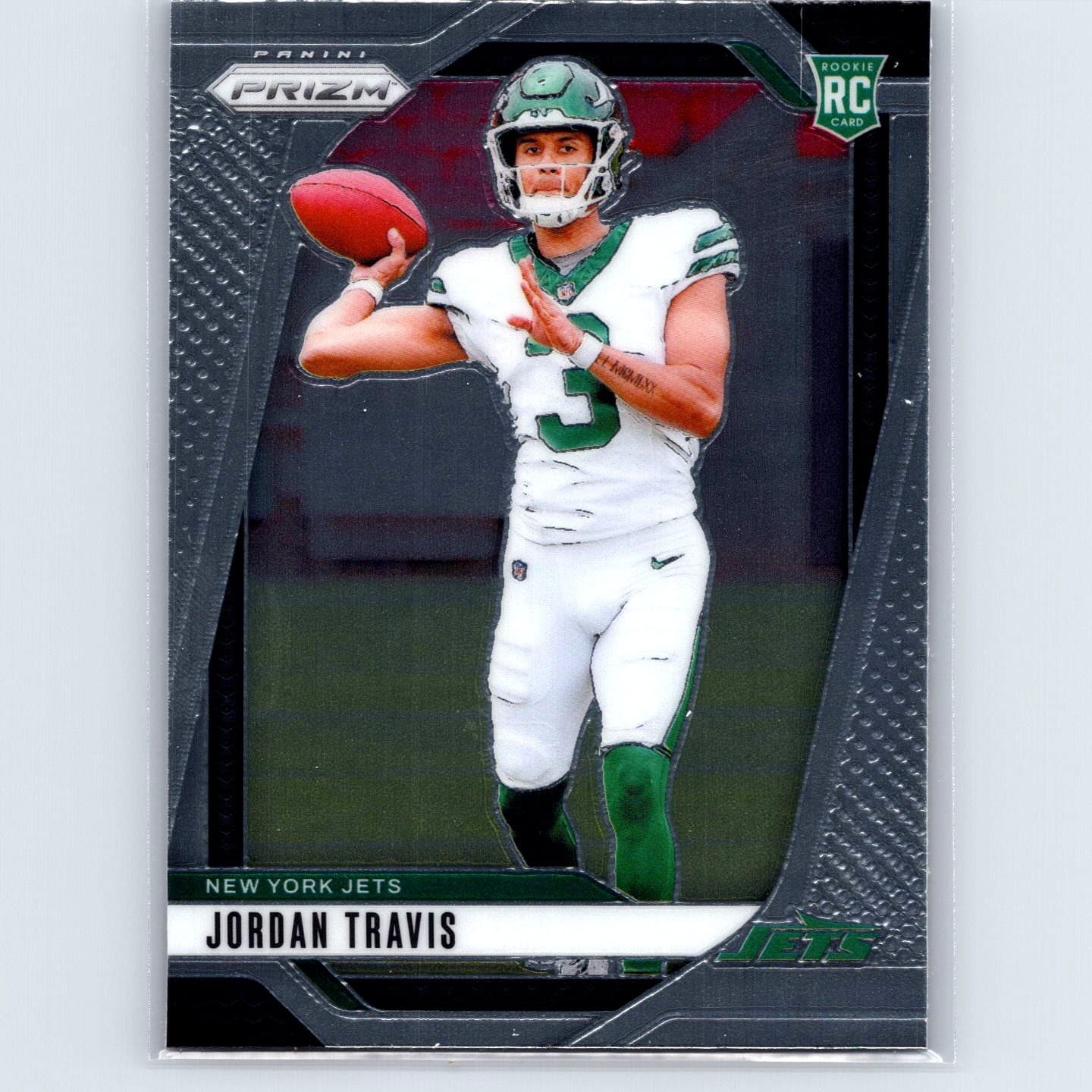 Jordan Travis trading card