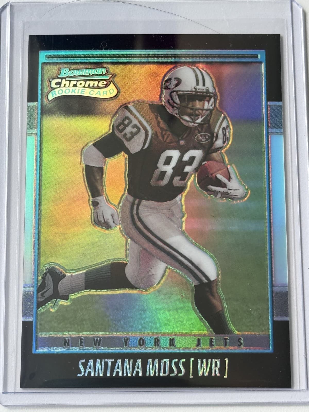 Santana Moss 2001 bowman
