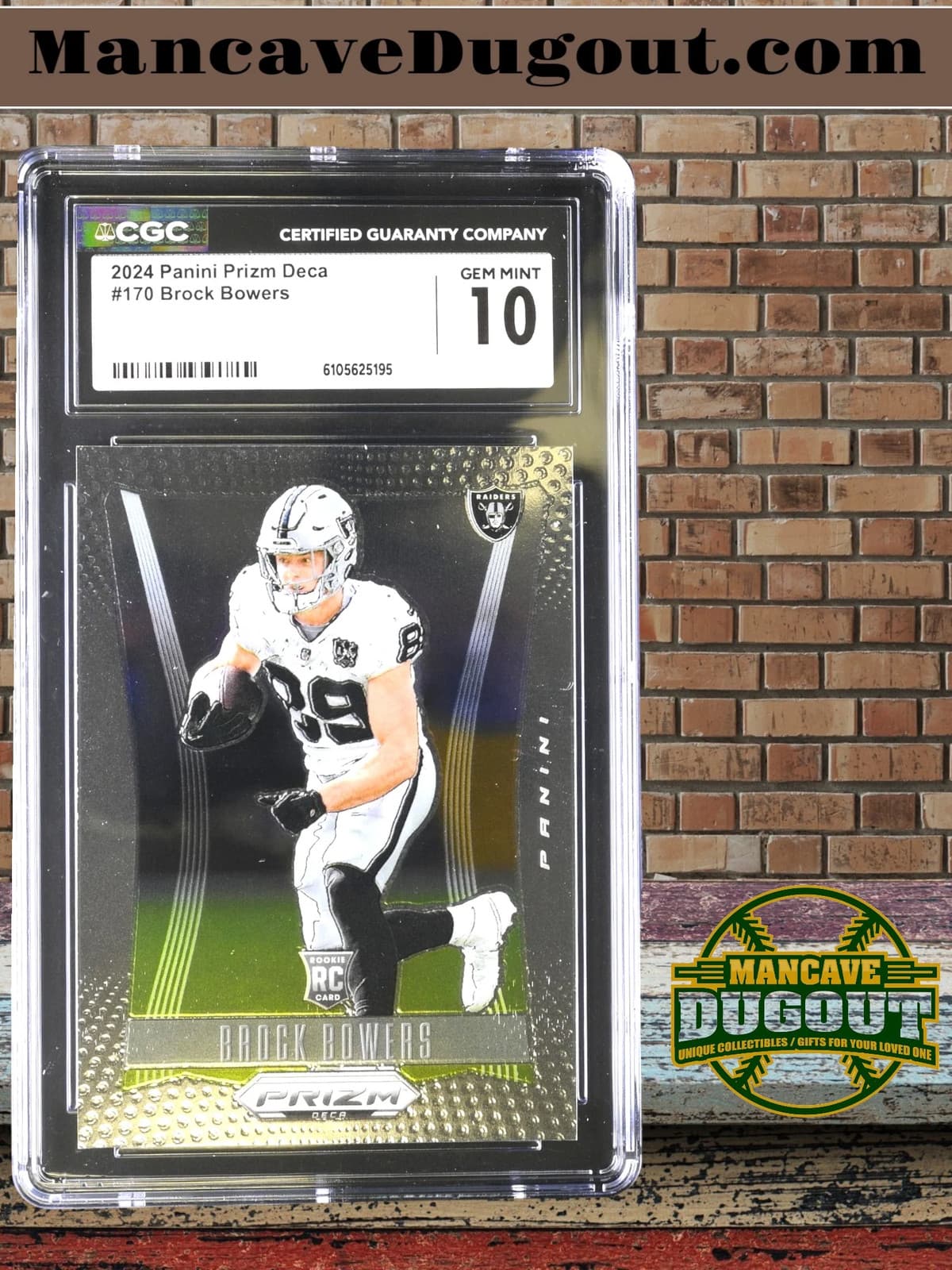 Brock Bowers 2024 panini