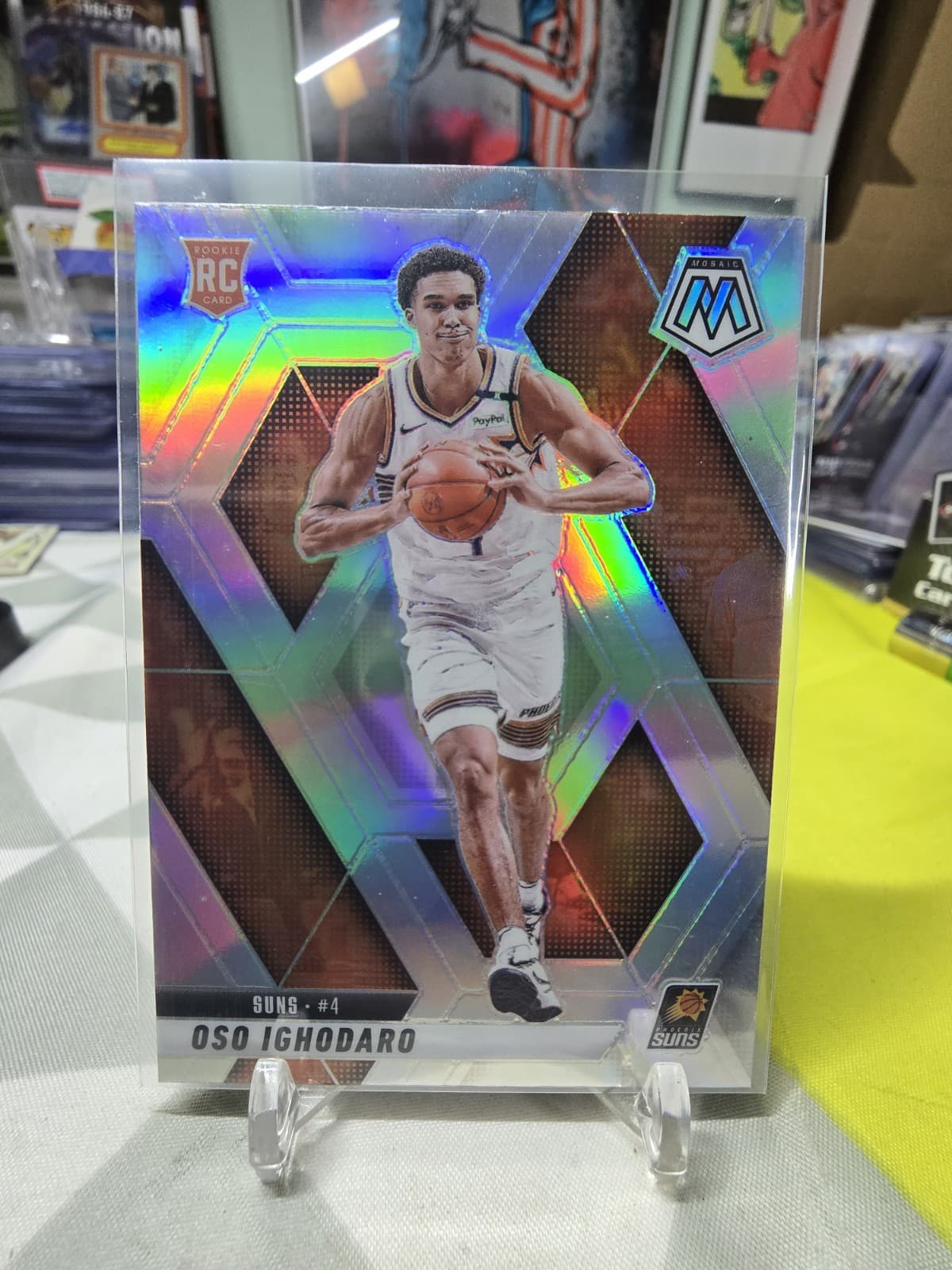 Oso Ighodaro trading card