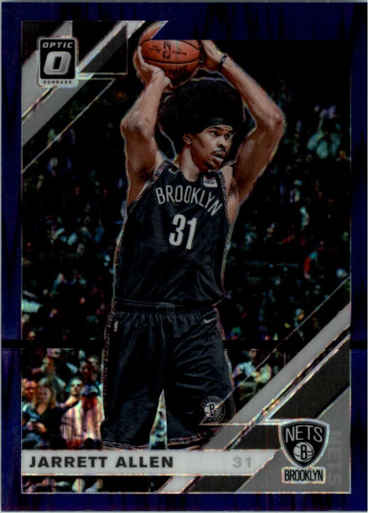 Jarrett Allen 2019 panini Donruss Optic