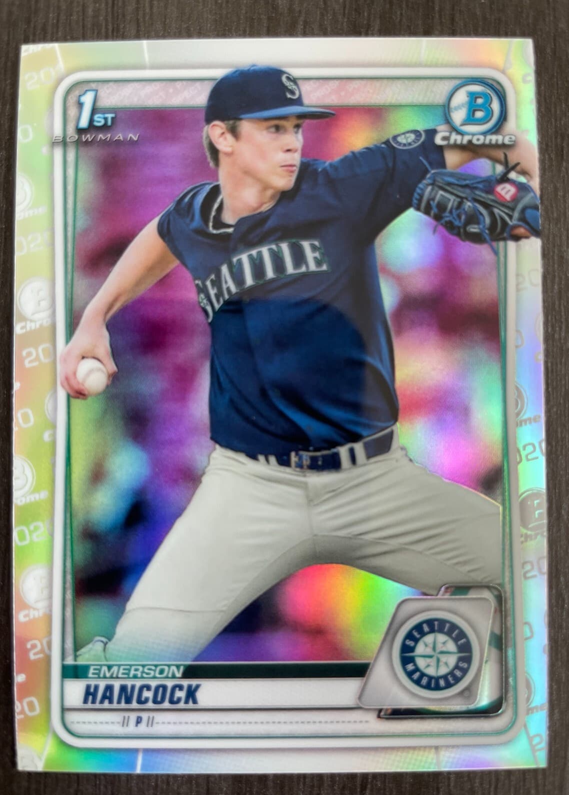 Emerson Hancock 2020 bowman Bowman Draft
