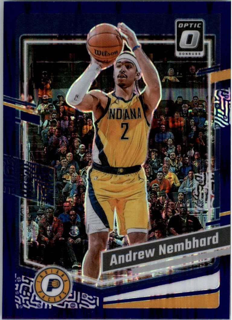 Andrew Nembhard 2023 panini Donruss Optic