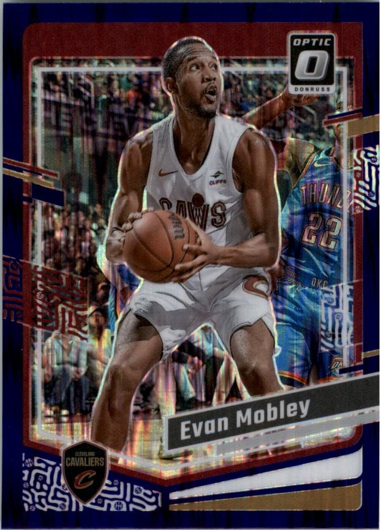 Evan Mobley 2023 panini Donruss Optic