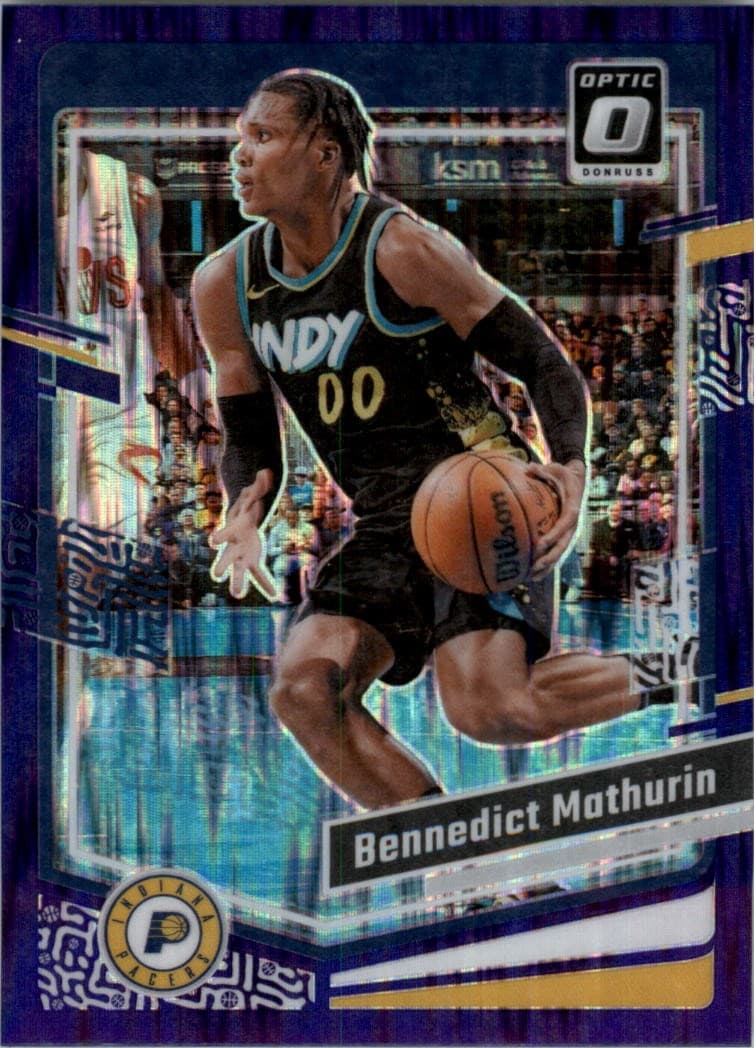 Bennedict Mathurin 2023 panini Donruss Optic