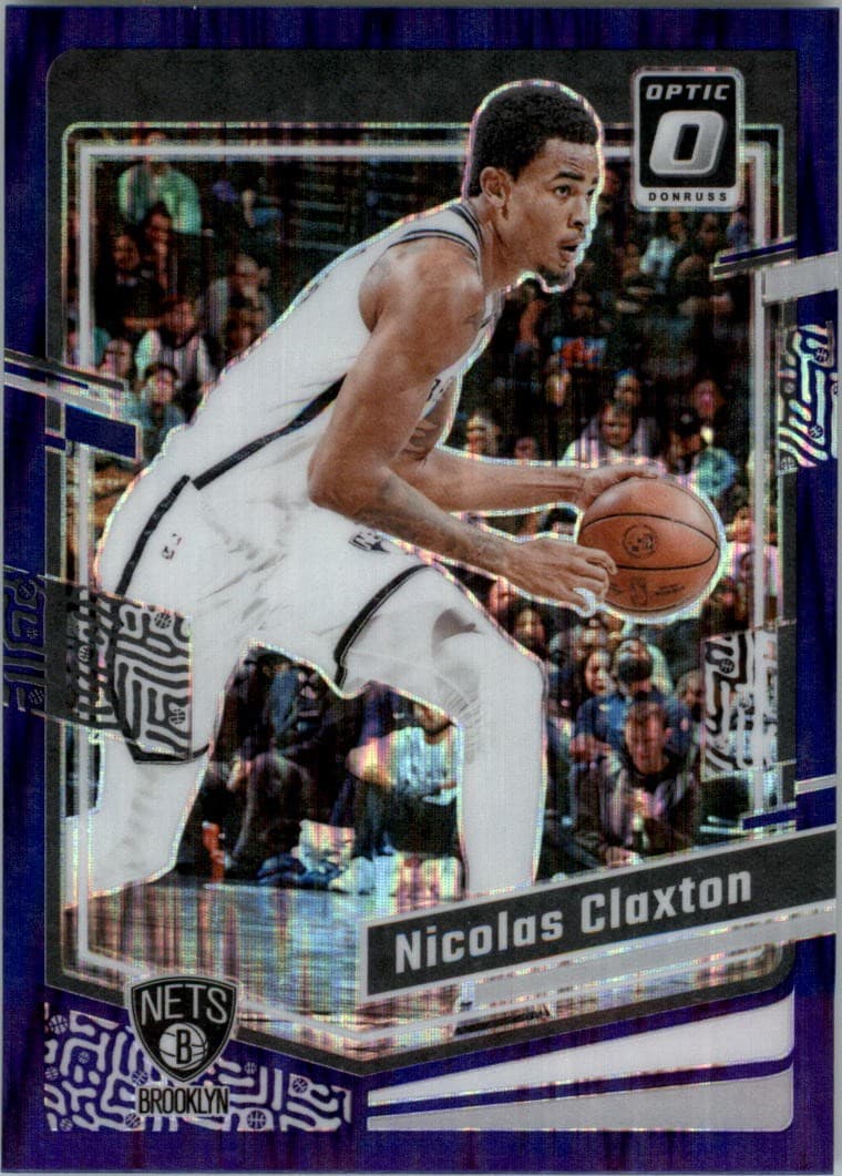 Nicolas Claxton 2023 panini Donruss Optic