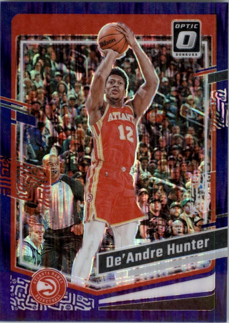 De'Andre Hunter 2023 panini Donruss Optic