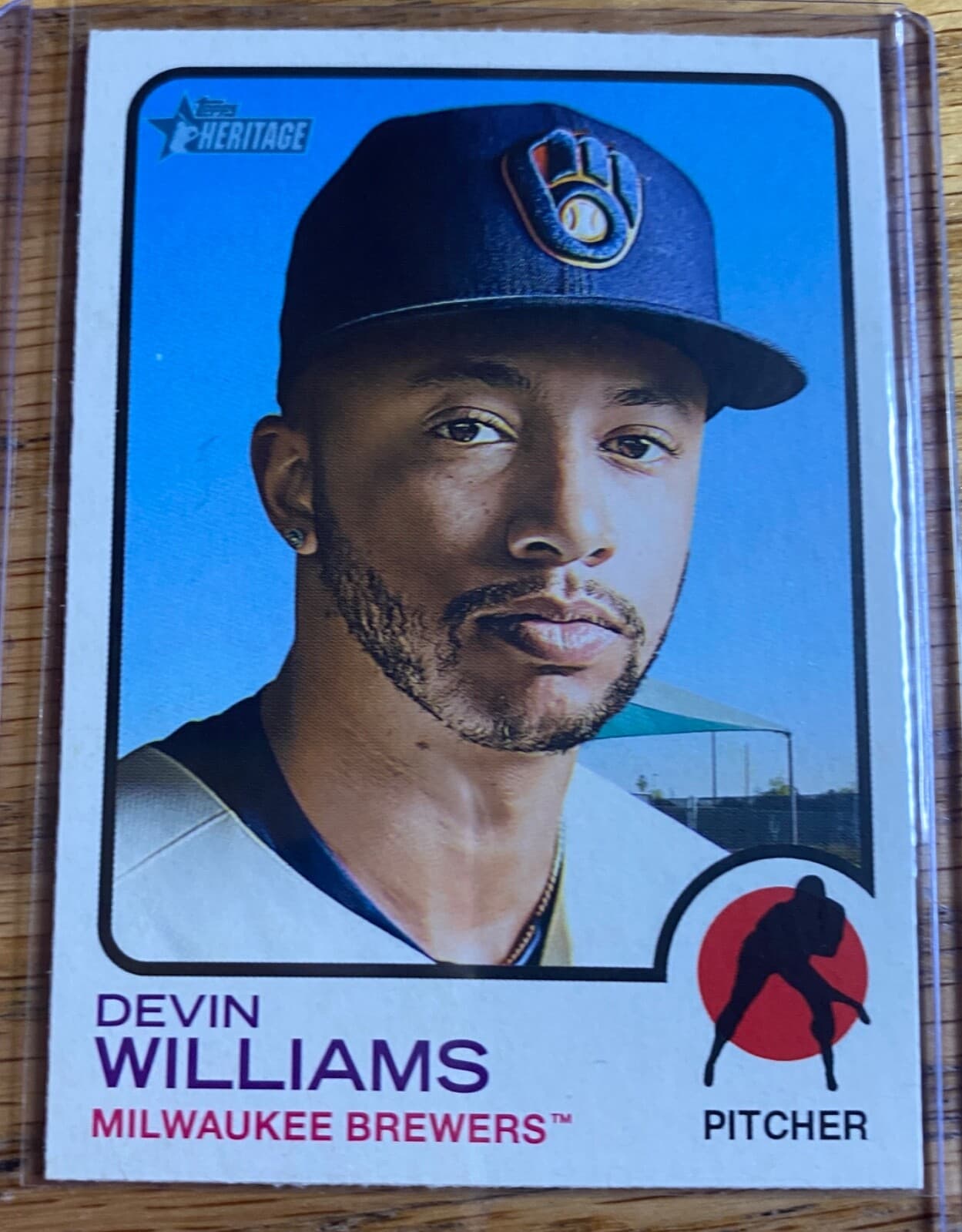 Devin Williams 2022 topps Topps Heritage