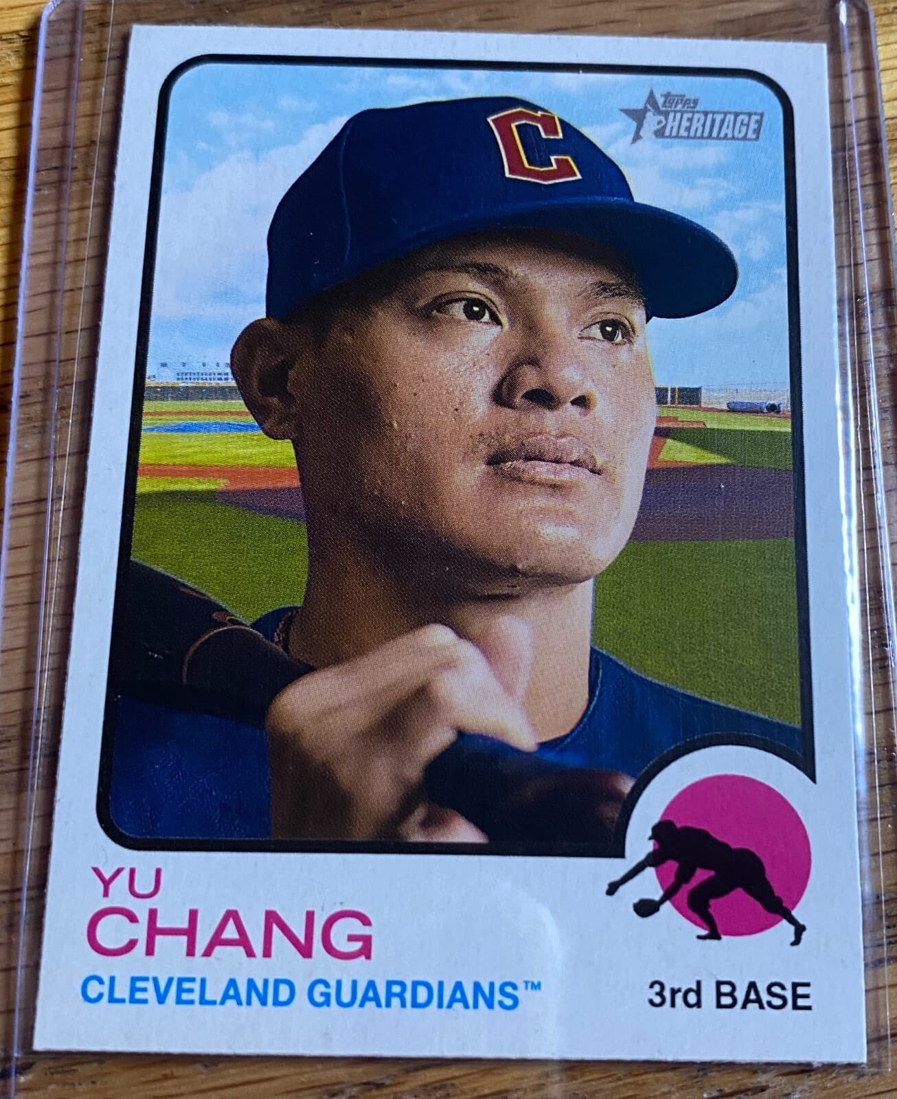 Yu Chang trading card