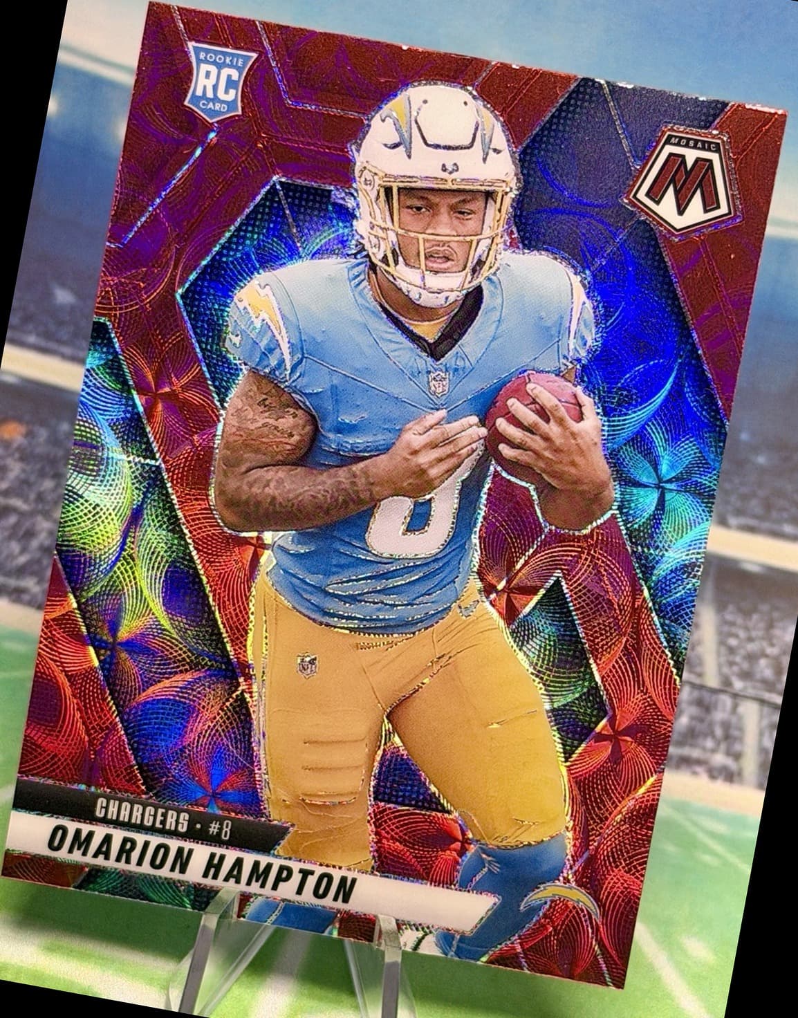 Omarion Hampton 2025 panini Panini National Treasures Collegiate
