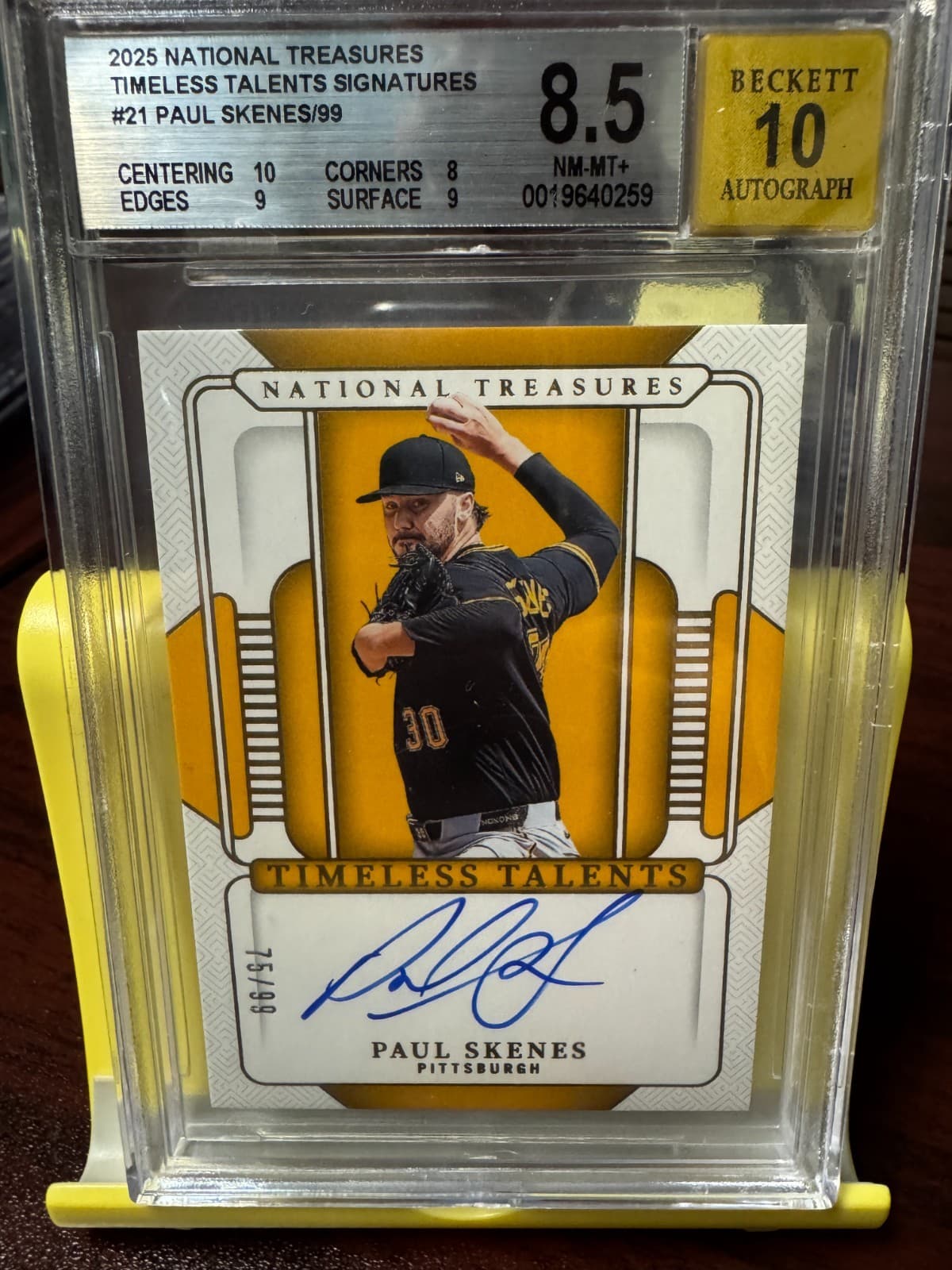 Paul Skenes 2025 panini