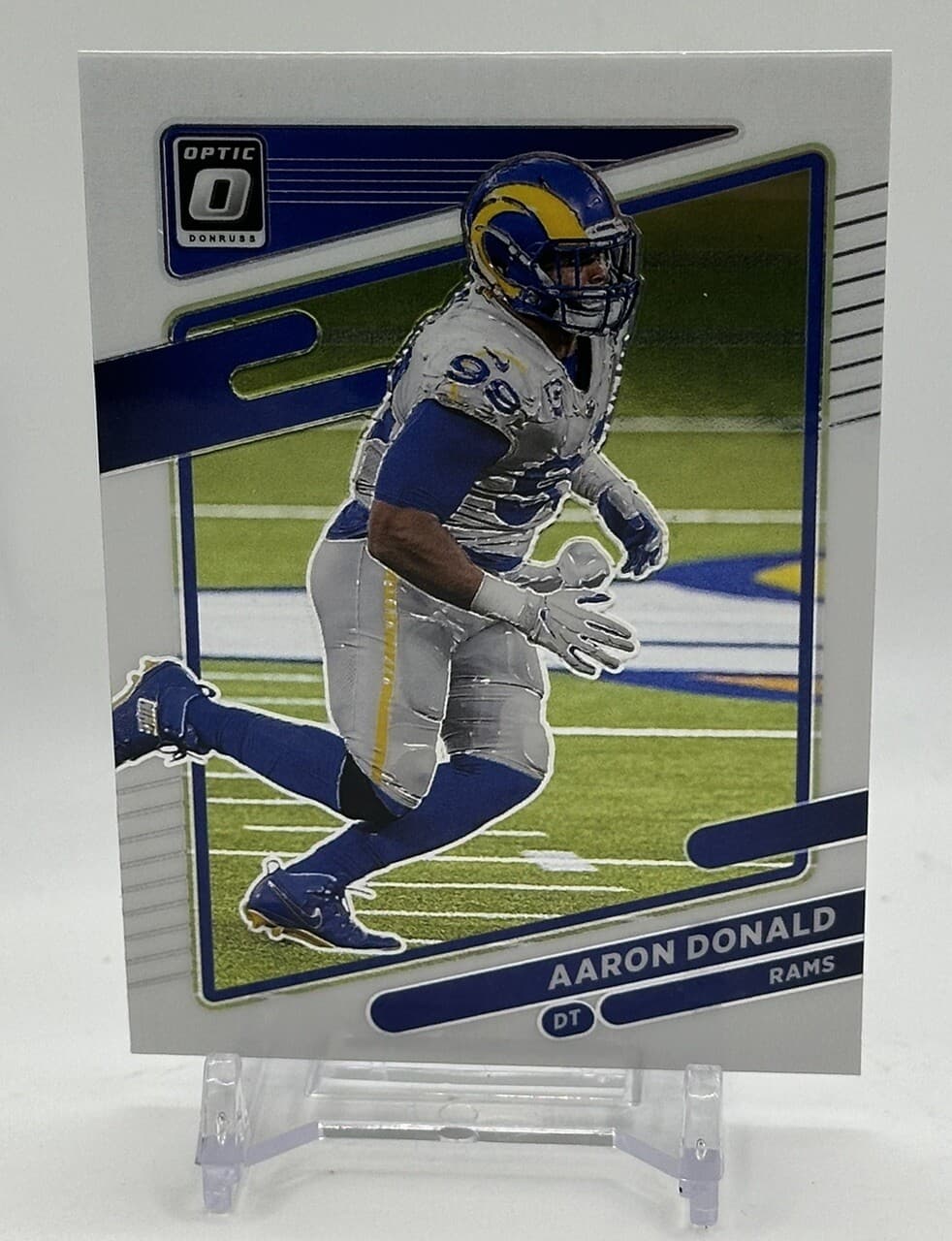 Aaron Donald 2021 panini Donruss Optic