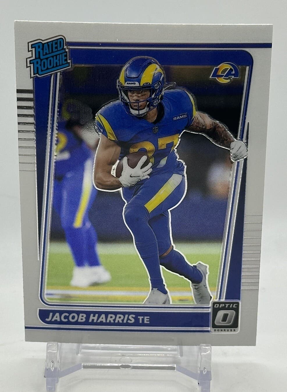 Jacob Harris 2021 panini Donruss Optic