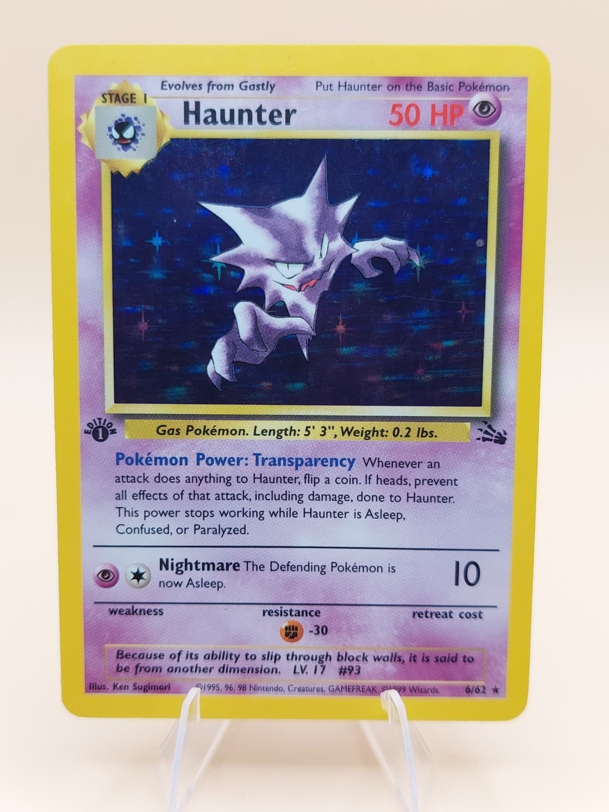 Haunter trading card