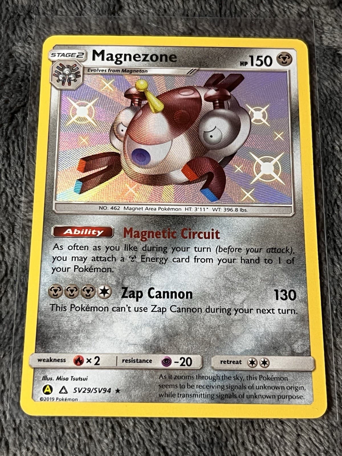 Magnezone trading card
