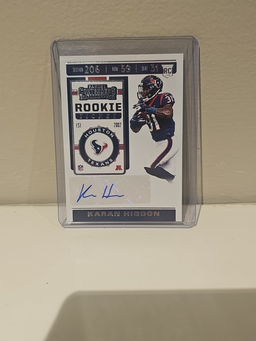 Karan Higdon 2019 panini