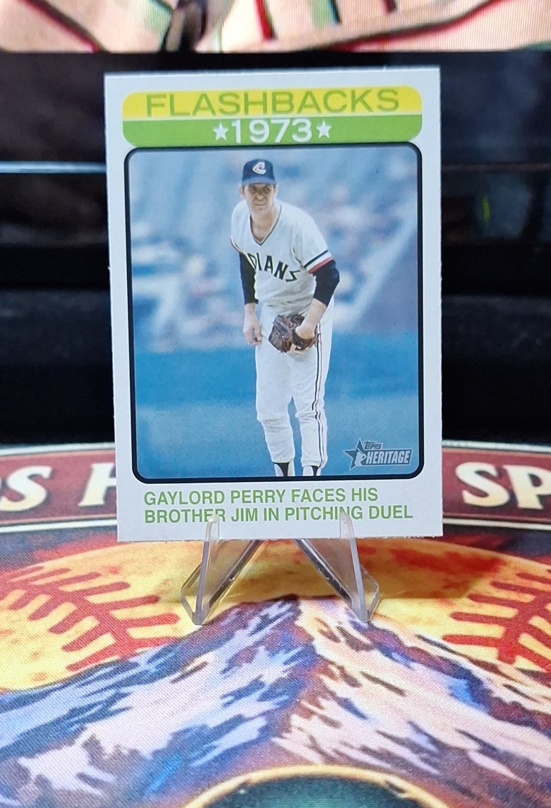 Gaylord Perry 2022 topps Topps Heritage
