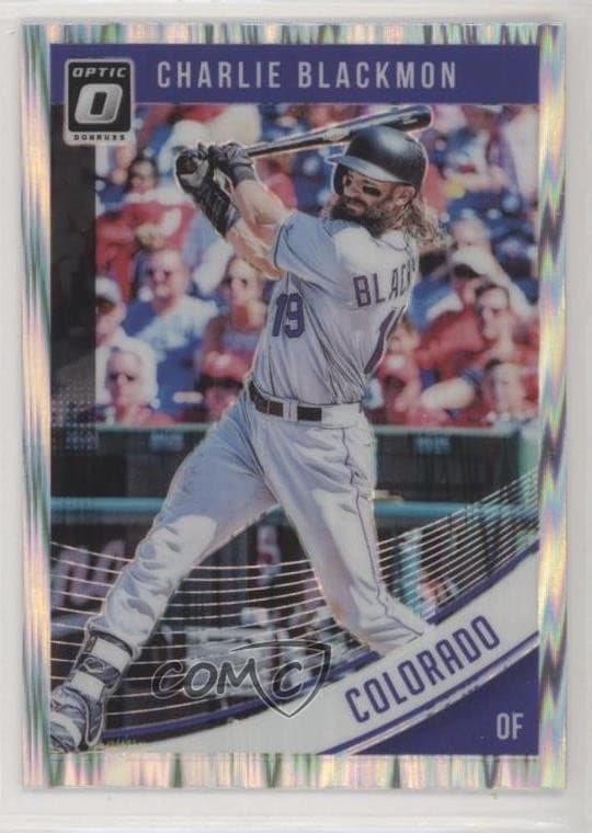 Charlie Blackmon trading card