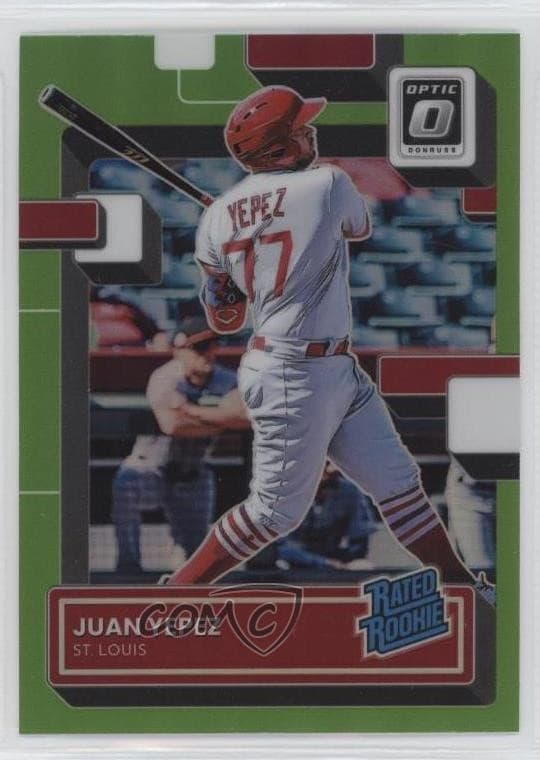 Juan Yepez trading card