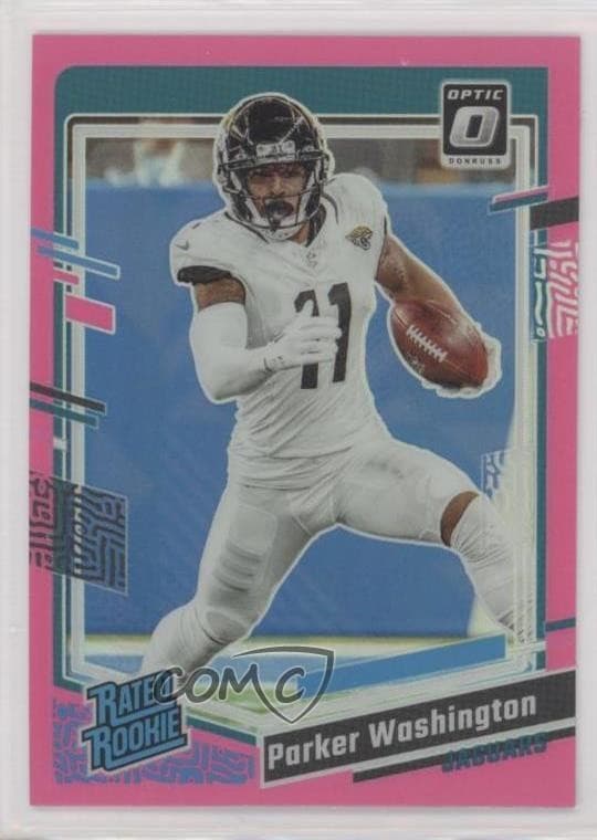 Parker Washington trading card