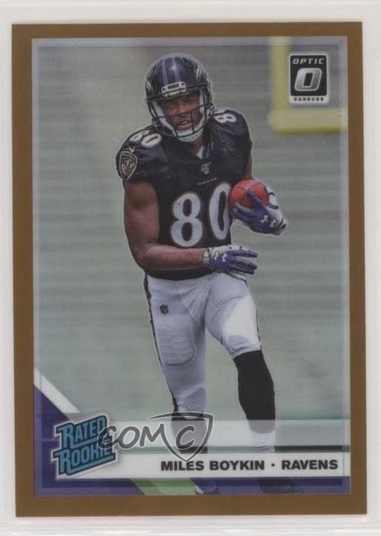 Miles Boykin trading card