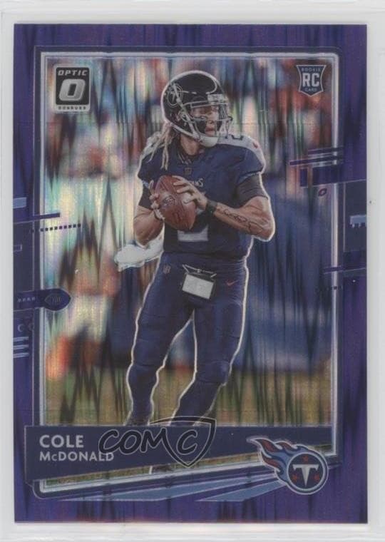 Cole McDonald trading card