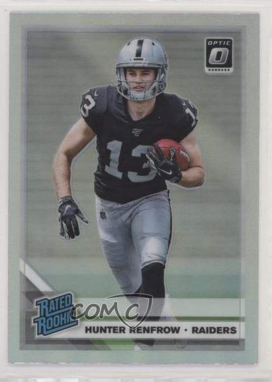 Hunter Renfrow trading card