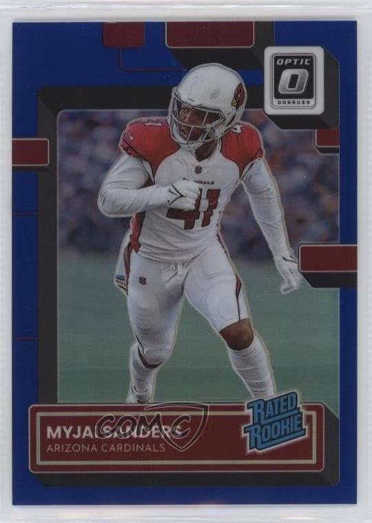 Myjai Sanders trading card