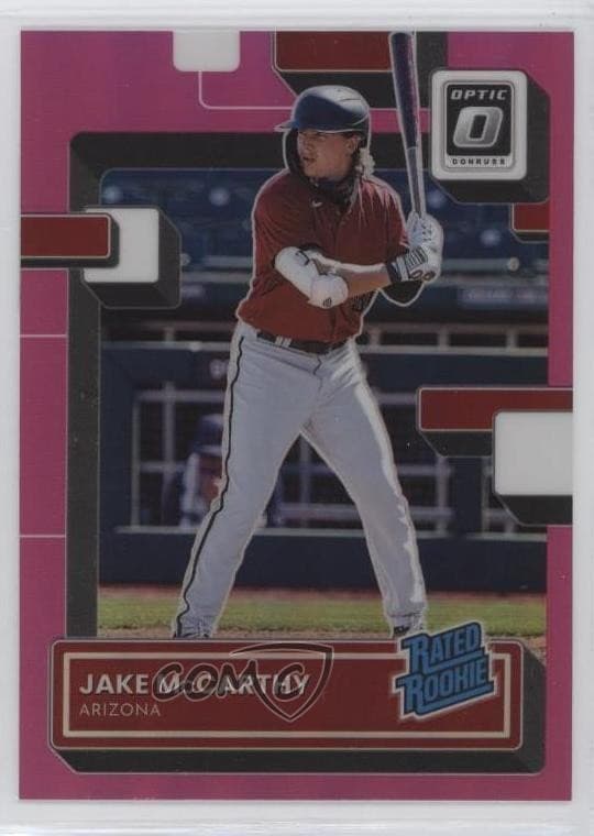 Jake McCarthy trading card