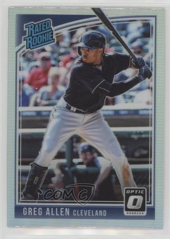 Greg Allen trading card