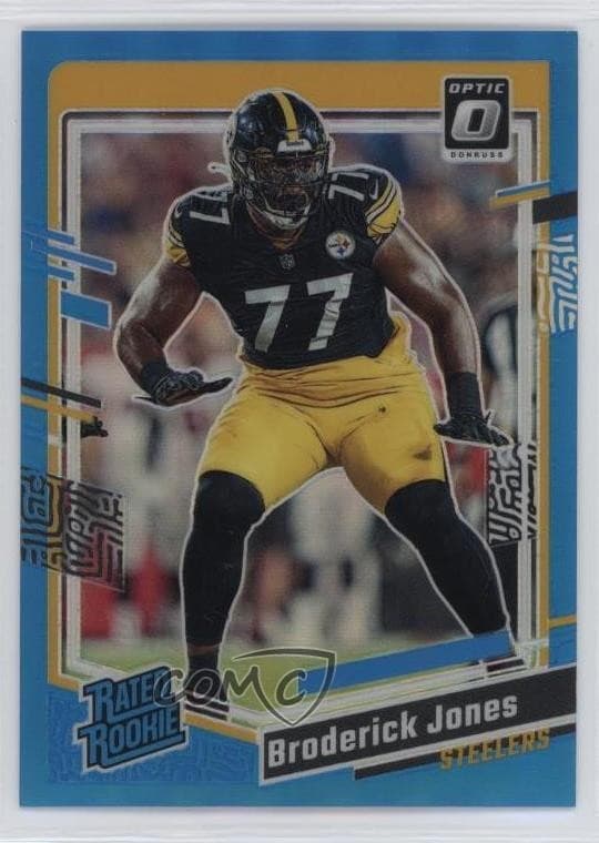 Broderick Jones trading card