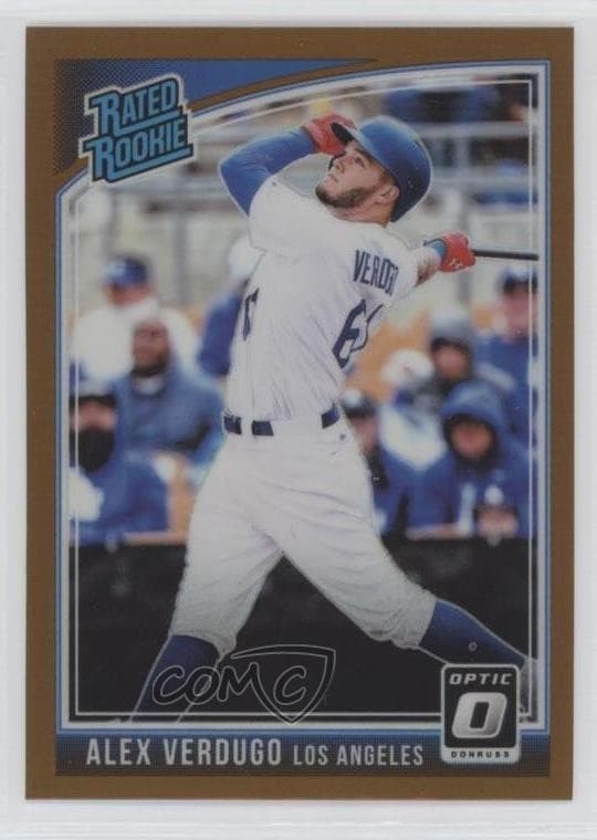 Alex Verdugo trading card