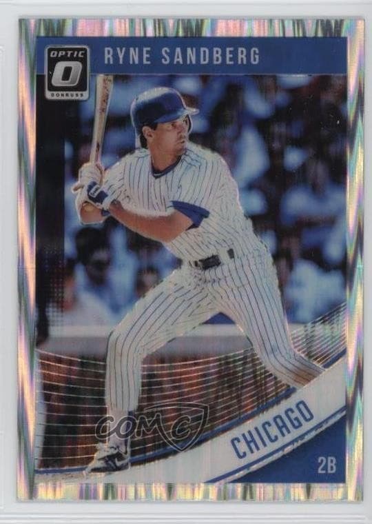 Ryne Sandberg 2018 panini Donruss Optic