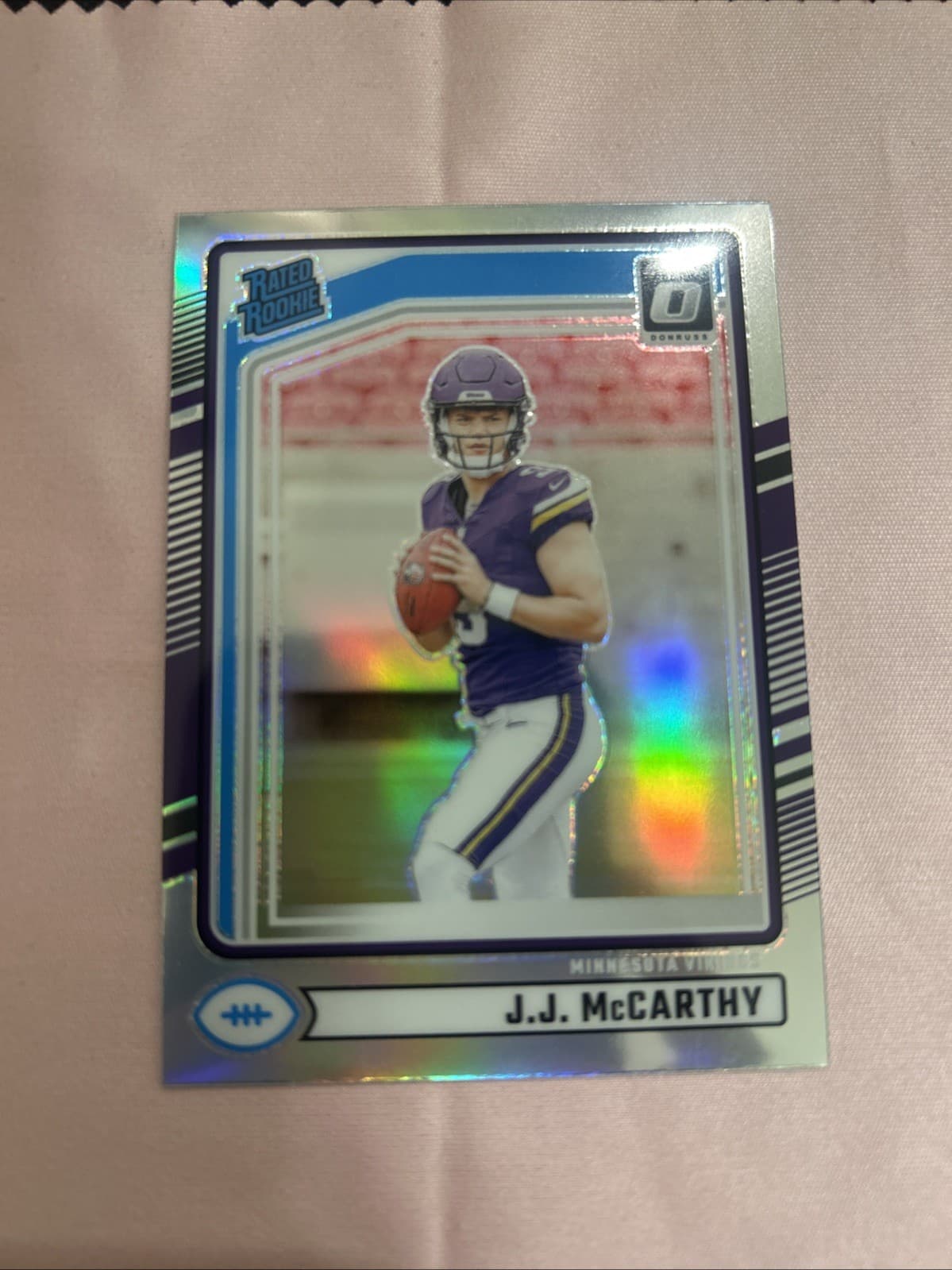J.J. McCarthy trading card