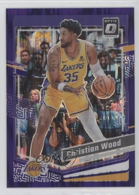 Christian Wood trading card